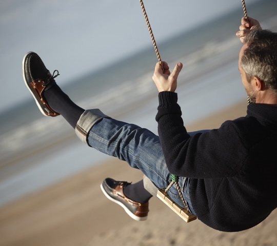 Ciorapi medicinali Venoflex City Confort Fil d'Ecosse tip soseta 3/4  barbati cls 2